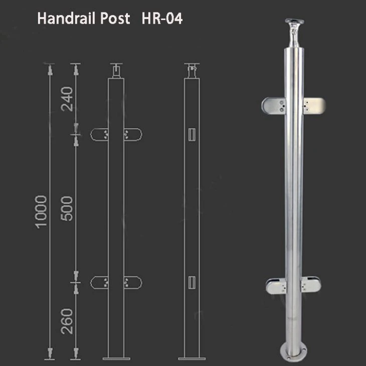 Glass eskalye balistrad